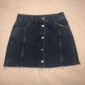 Topshop Denim skirt